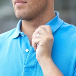 925 Eheringe: Silbertrauringe Gravur Brillant R8501sd