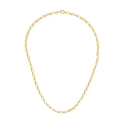 4,5 mm breite Ankerkette aus 14 Karat Gold BIN1151-14KGSL