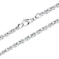 5,5 mm Königskette für Herren aus Sterlingsilber KK0055-RH