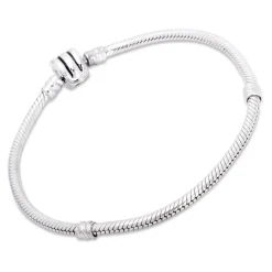 925 Silber Bead Armband Clip-Verschluss BB0002