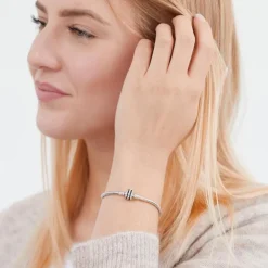 925 Silber Bead Armband Clip-Verschluss BB0002