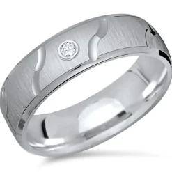 925 Silber Ring mit Zirkonia in 6 mm R8512czSL