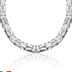 925 Silberkette: Königskette Silber 10mm KK0100