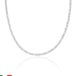 925 Silberkette: Königskette Silber 2mm KK0020