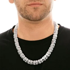 925 Silberkette: Königskette Silber 12mm KK0120