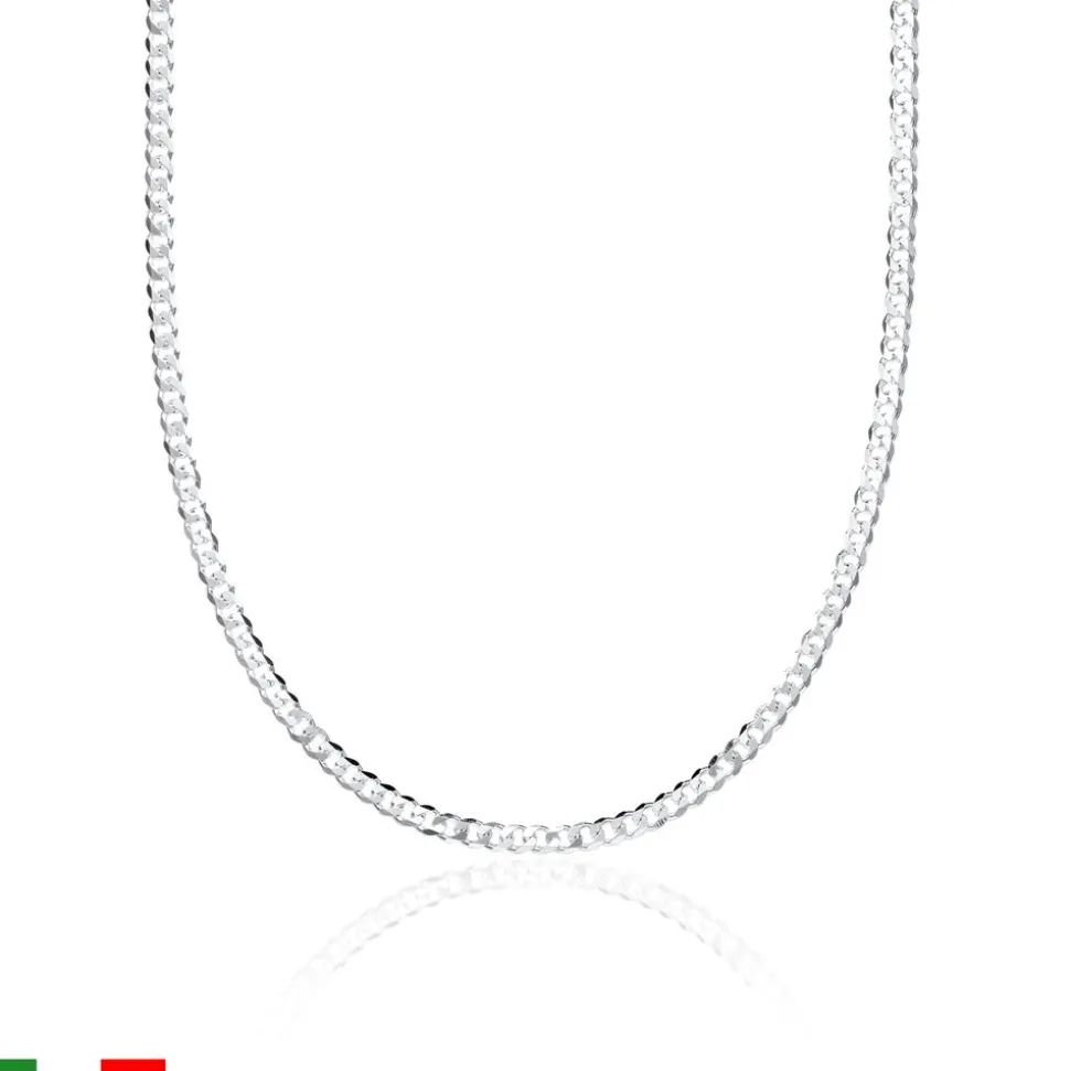 925 Silberkette: Panzerkette Silber 2mm PK0020