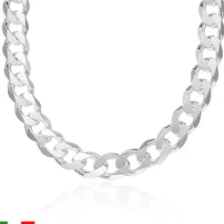 925 Silberkette: Panzerkette Silber 12mm PK0120