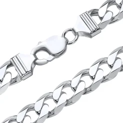 925 Silberkette: Panzerkette Silber 12mm PK0120