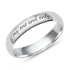 925 Silberring inkl. Lasergravur R8538lge