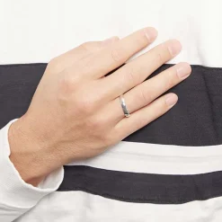 925 Silberring inkl. Lasergravur R8538lge