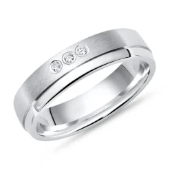 925 Silberring: Ring Silber Zirkonia R8525czSL