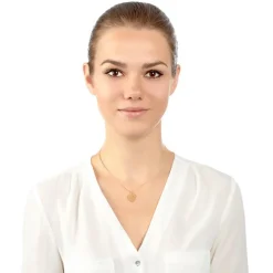 Anhänger 925 Silber vergoldet Herz Zirkonia SP0584SL