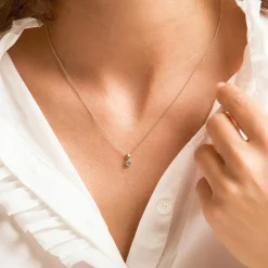 Anhänger aus 585er Gold mit Diamant BDP0033Di010-14KGSL