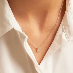 Anhänger aus 14-karätigem Roségold mit Brillant BDP0033Di005-14KRSL