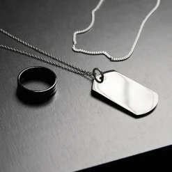 Anhänger Edelstahl Dog Tag P5089SL