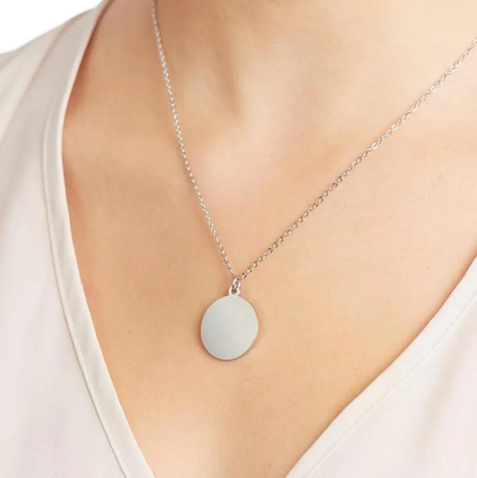 Anhänger Edelstahl gravierbar P5084SL