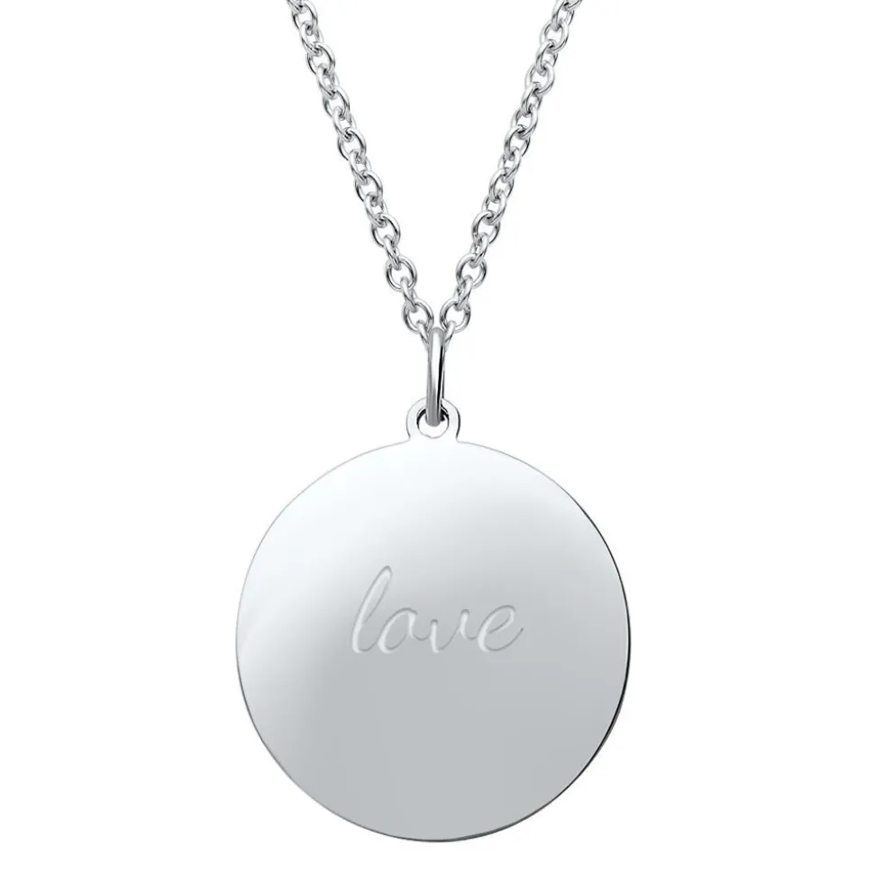 Anhänger Edelstahl gravierbar P5084SL