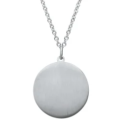 Anhänger Edelstahl gravierbar P5084SL