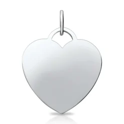 Anhänger Edelstahl herzförmig P5087SL