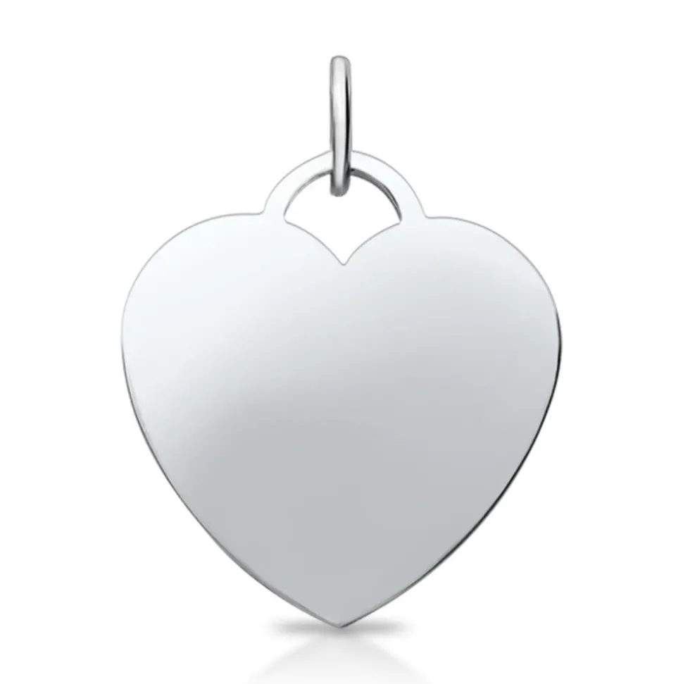 Anhänger Edelstahl herzförmig P5087SL