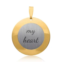 Anhänger 925er Silber bicolor vergoldet SP0575SL