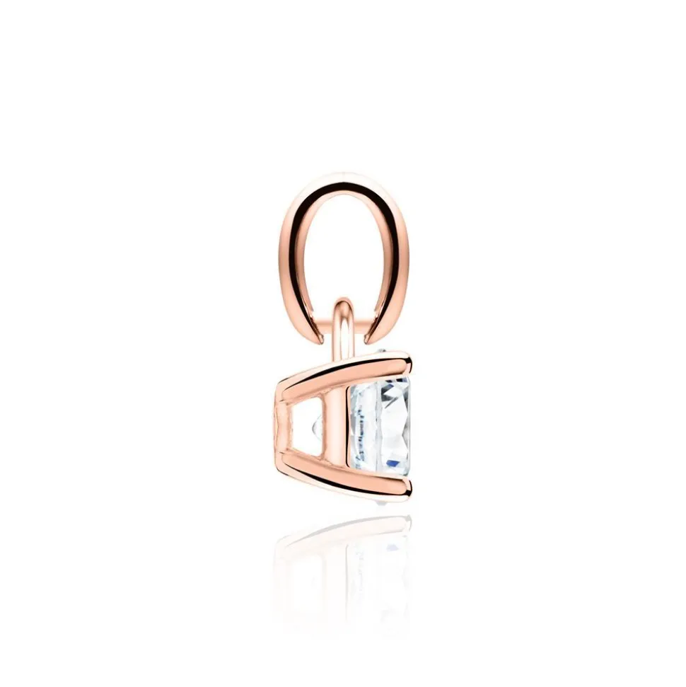 Anhänger für Damen aus 14K Roségold mit Brillant BDP0035Di010-14KRSL