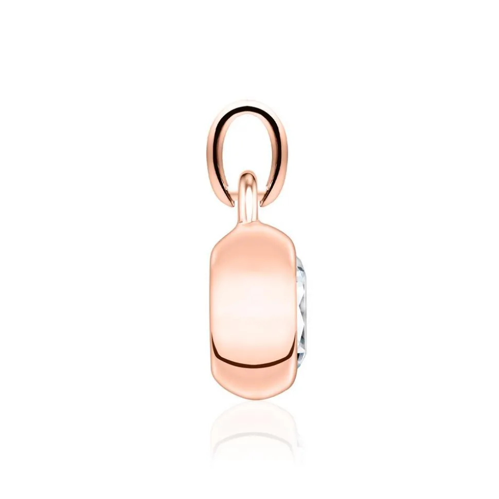 Anhänger für Damen aus 14K Roségold mit Diamant BDP0033Di050-14KRSL