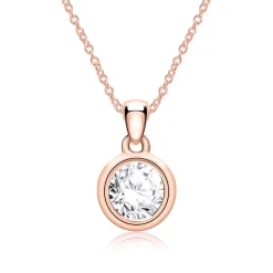 Anhänger für Damen aus 14K Roségold mit Diamant BDP0033Di050-14KRSL