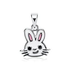 Anhänger für Mädchen Hasenmotiv 925er Silber KP0039SL