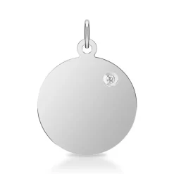Anhänger gravierbar Sterlingsilber Diamant SP0838SL