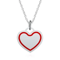 Anhänger Herz aus 925er Silber gravierbar SP0881SL