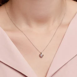 Anhänger Herz für Damen 14K Weißgold mit Brillanten DP0262-WSL