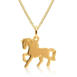 Anhänger Kinder 333er Gold Pferdemotiv KP0028SL