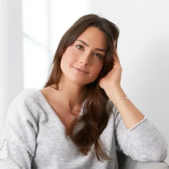 Anhänger Kreis aus 14K Weißgold mit Brillanten DP0177SL