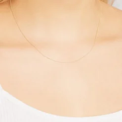 Ankerkette Silber vergoldet 0,6mm AK0003-G