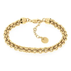 Armband für Damen aus Edelstahl, IP Gold 2780842