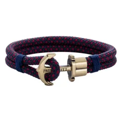 Armband Phrep für Herren aus Nylon, rot, blau PH002279