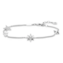 Armband Sterne für Damen aus Sterlingsilber Zirkonia A1916-051-14