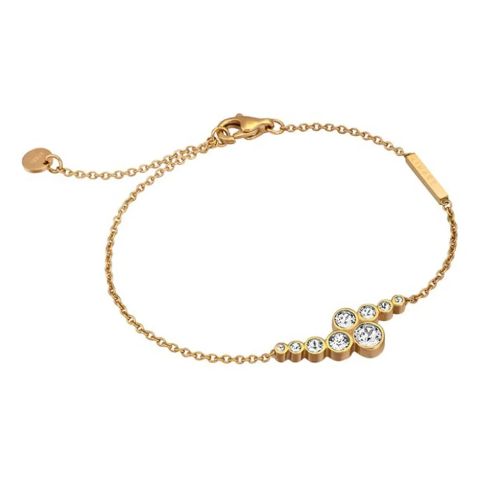 Armband Twinkle Edelstahl vergoldet Zirkonia ESBR00212218