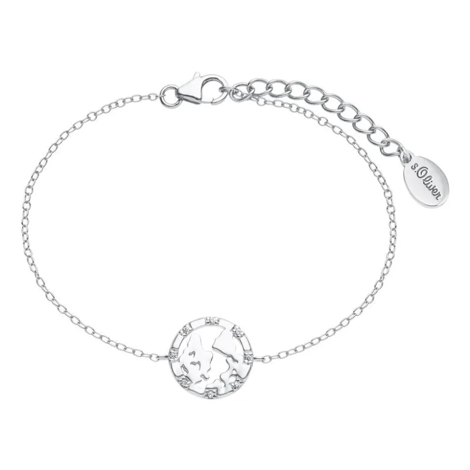 Armband Welt für Damen aus 925er Silber mit Zirkonia 2025615