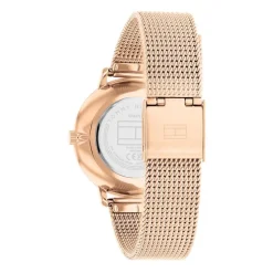 Armbanduhr für Damen aus Edelstahl, IP Rosé 1782669