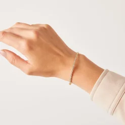 Armreif mit lab grown Diamanten aus Gelbgold für Damen BDB0022LG-GSL