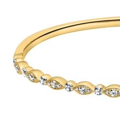 Armreif mit lab grown Diamanten aus Gelbgold für Damen BDB0022LG-GSL