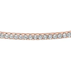 Aufklappbarer Armreif mit Diamanten aus Roségold BDB0027-RSL