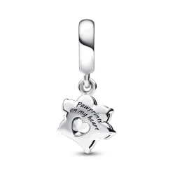 Charm Anhänger Pfotenabdruck aus Sterlingsilber 792247C01