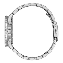 Chronograph für Herren aus Edelstahl, Eco Drive AT2568-82E