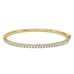 Damen Armreif aus Gold mit Diamanten BDB0028-GSL