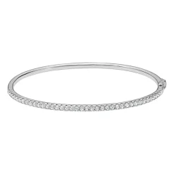 Damen Armreif mit Diamanten aus Weißgold oder Platin BDB0027-WSL