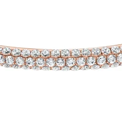Damen Armreif mit lab grown Diamanten aus Roségold BDB0024LG-RSL