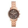 Damen Chronograph Neutra aus Edelstahl, IP Rosé ES5218
